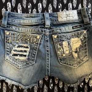 Miss Me Size 26 Jean Shorts